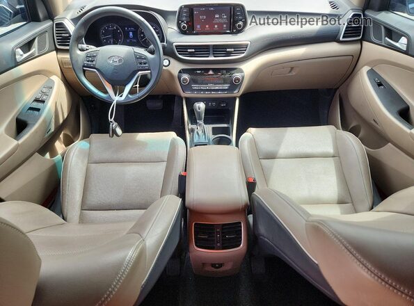 KM8J33AL9KU984245 2019 HYUNDAI TUCSON Black Vista del salpicadero