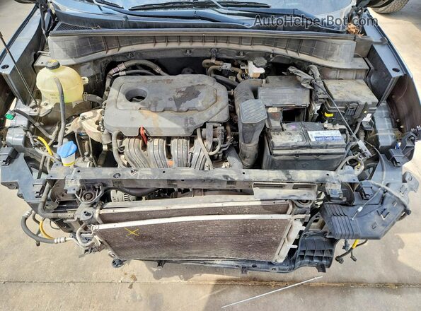 KM8J33AL9KU984245 2019 HYUNDAI TUCSON Black Vista del compartimento del motor
