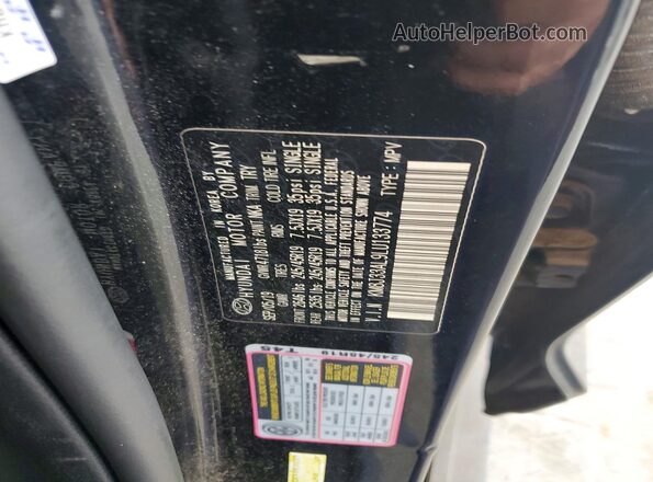 KM8J33AL9LU133774 2020 HYUNDAI TUCSON Black Շարժիչի բաժամունքի տեսք