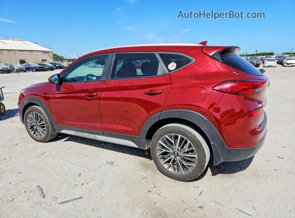 KM8J33AL9LU137680 2020 HYUNDAI TUCSON Red Задня ліва чверть