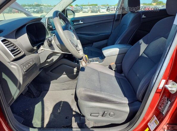 KM8J33AL9LU137680 2020 HYUNDAI TUCSON Red Вид салону спереду