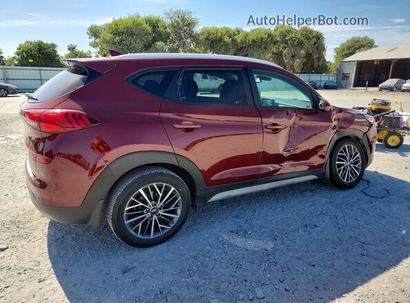 KM8J33AL9LU137680 2020 HYUNDAI TUCSON Red Задня права чверть