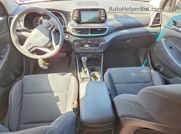 KM8J33AL9LU137680 2020 HYUNDAI TUCSON Red Вид панелі приладів