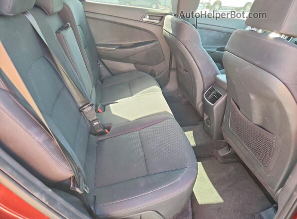 KM8J33AL9LU137680 2020 HYUNDAI TUCSON Red Вид задніх сидінь