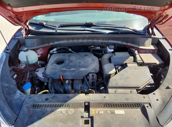 KM8J33AL9LU137680 2020 HYUNDAI TUCSON Red Вид задньої частини салону