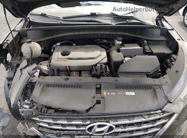KM8J33AL9LU175572 2020 HYUNDAI TUCSON Black უკანა ხედი