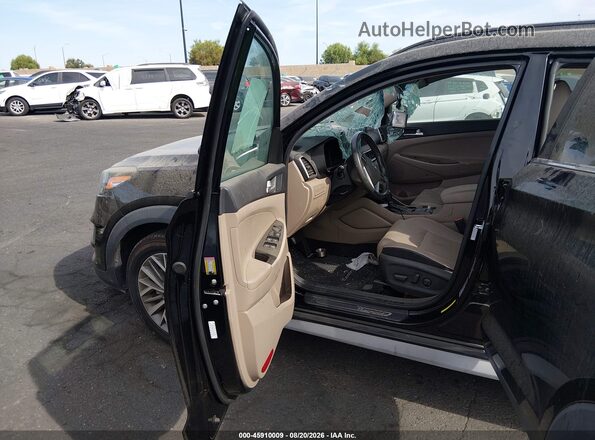 KM8J33AL9LU175572 2020 HYUNDAI TUCSON Black წინა სალონის ხედი