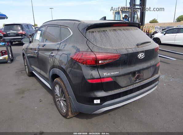 KM8J33AL9LU175572 2020 HYUNDAI TUCSON Black უკანა სალონის ხედი