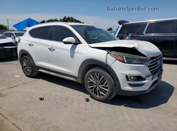 KM8J33AL9LU195000 2020 HYUNDAI TUCSON Белый Передняя правая четверть