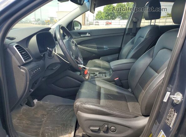 KM8J33AL9MU285149 2021 HYUNDAI TUCSON Gray Vista interior delantera