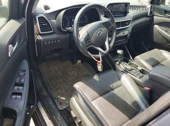 KM8J33AL9MU285149 2021 HYUNDAI TUCSON Gray Vista del salpicadero
