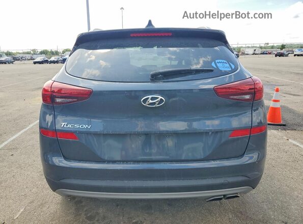 KM8J33AL9MU285149 2021 HYUNDAI TUCSON Gray Vista trasera