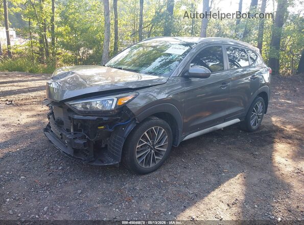 KM8J33AL9MU308588 2021 HYUNDAI TUCSON Серый Передняя левая четверть