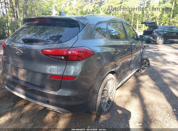 KM8J33AL9MU308588 2021 HYUNDAI TUCSON Серый Задняя правая четверть