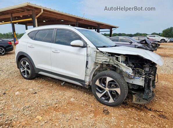 KM8J33ALXJU819710 2018 HYUNDAI TUCSON White Przód prawy