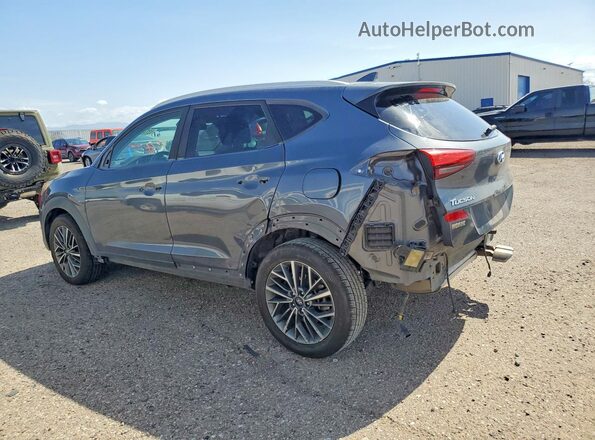 KM8J33ALXKU050692 2019 HYUNDAI TUCSON Серый Задняя левая четверть