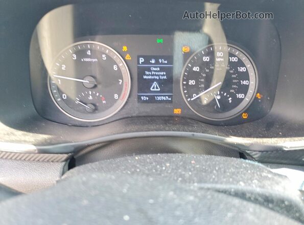 KM8J33ALXKU050692 2019 HYUNDAI TUCSON Серый Вид щитка приборов