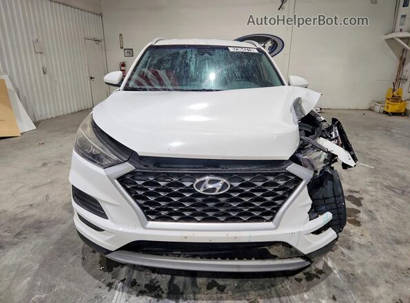 KM8J33ALXKU867869 2019 HYUNDAI TUCSON White წინა ხედი