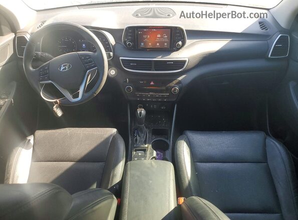 KM8J33ALXKU940626 2019 HYUNDAI TUCSON Silver Dashboard view