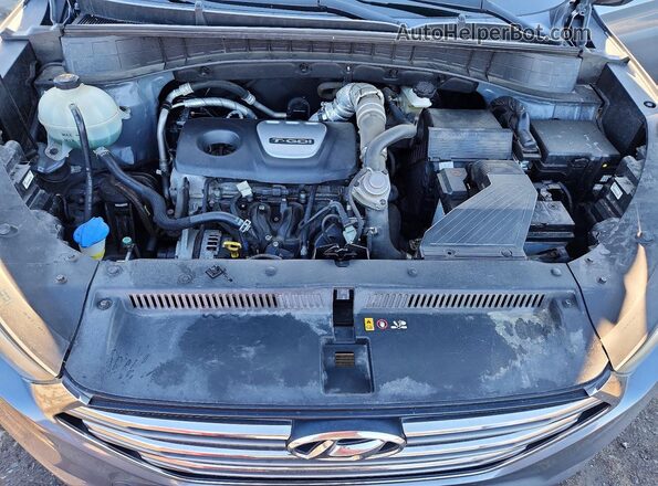 KM8J3CA21GU095907 2016 HYUNDAI TUCSON Gray Widok komory silnika
