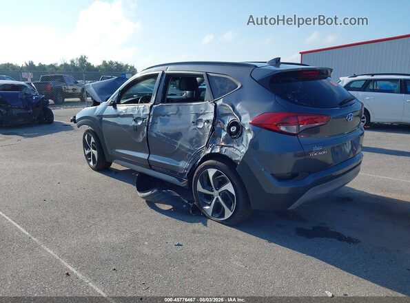 KM8J3CA21JU619919 2018 HYUNDAI TUCSON Gray Задня ліва чверть