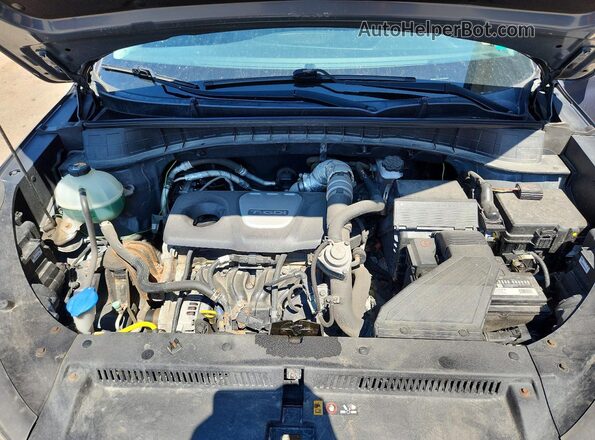 KM8J3CA22GU033884 2016 HYUNDAI TUCSON Gray Engine compartment view