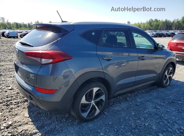 KM8J3CA22GU044190 2016 HYUNDAI TUCSON Gray Задня права чверть