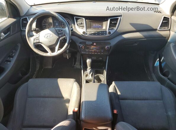KM8J3CA22GU044190 2016 HYUNDAI TUCSON Gray Вид панелі приладів