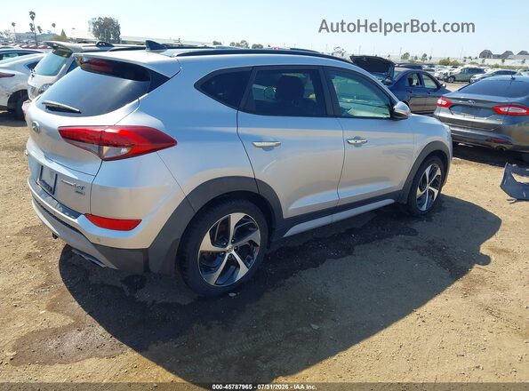 KM8J3CA22HU537904 2017 HYUNDAI TUCSON Silver Rear right