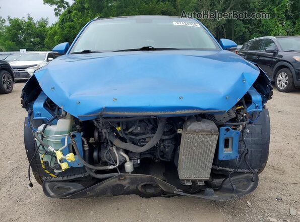 KM8J3CA23GU146646 2016 HYUNDAI TUCSON Blue Вид спереду