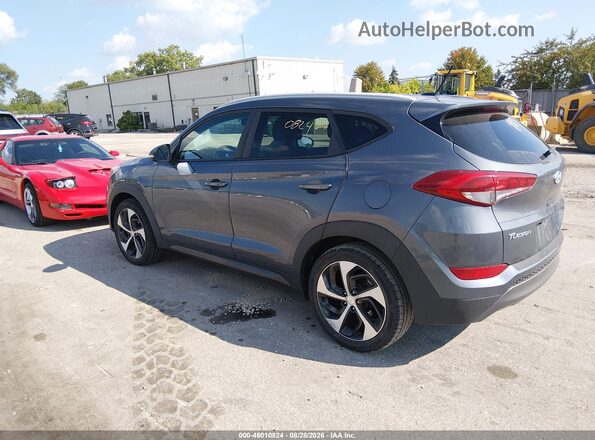 KM8J3CA23GU164743 2016 HYUNDAI TUCSON Gray Задня ліва чверть