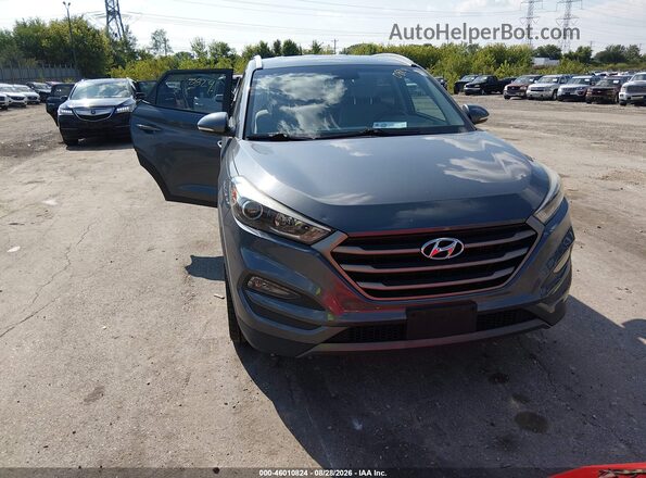 KM8J3CA23GU164743 2016 HYUNDAI TUCSON Gray Вид щитка приладів
