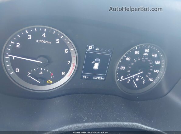 KM8J3CA23HU425810 2017 HYUNDAI TUCSON Gray Հետևի նստատեղերի տեսք