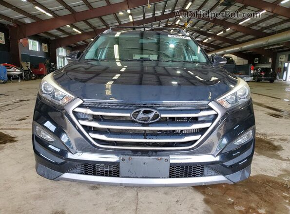 KM8J3CA26GU040563 2016 HYUNDAI TUCSON Черный Вид спереди