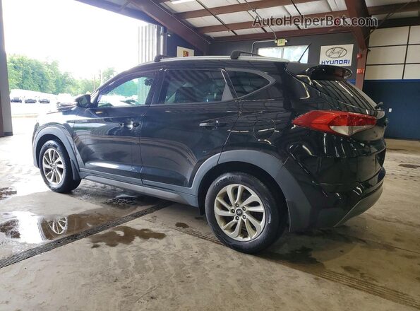 KM8J3CA26GU040563 2016 HYUNDAI TUCSON Черный Задняя левая четверть