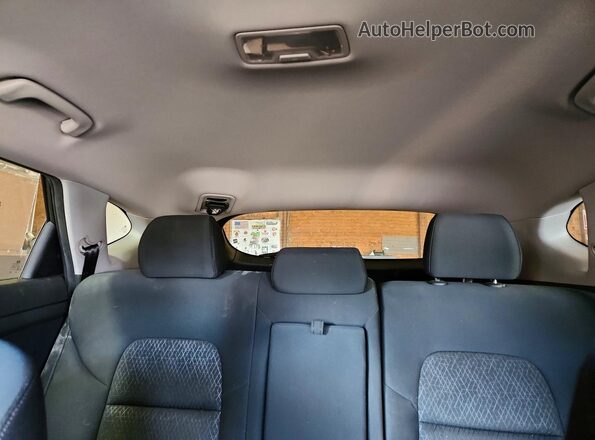 KM8J3CA26GU080710 2016 HYUNDAI TUCSON Black Rear seats view