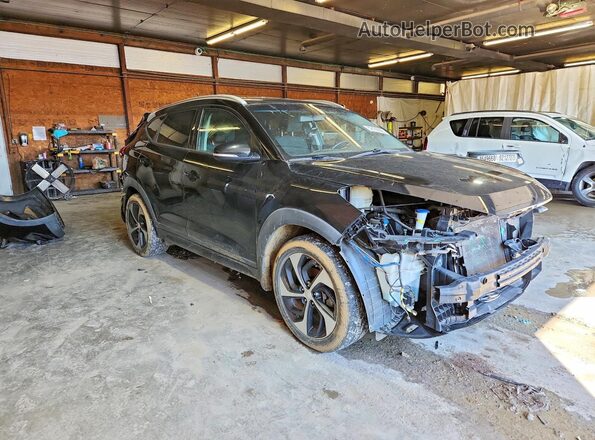 KM8J3CA26GU080710 2016 HYUNDAI TUCSON Black Front right