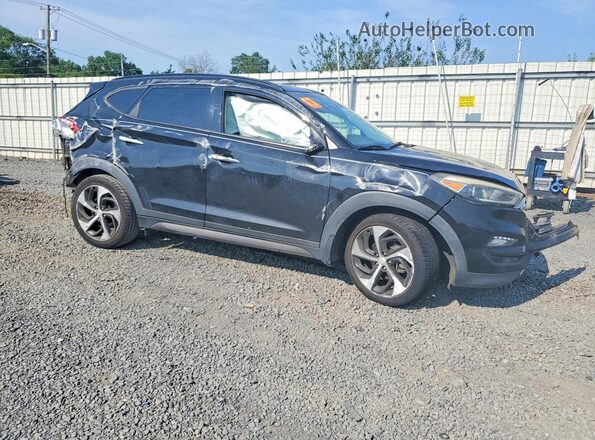 KM8J3CA27GU059042 2016 HYUNDAI TUCSON Black Delantero derecho