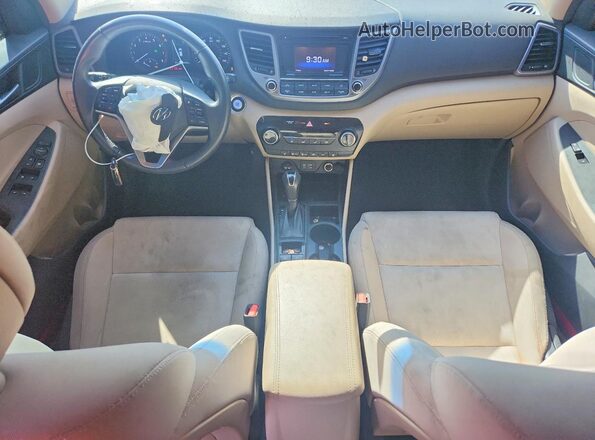 KM8J3CA27GU246491 2016 HYUNDAI TUCSON Burgundy Вид панелі приладів