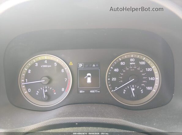 KM8J3CA28GU048910 2016 HYUNDAI TUCSON Burgundy Widok tylnych siedzeń