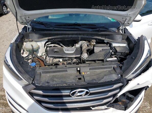 KM8J3CA28GU073631 2016 HYUNDAI TUCSON White Widok komory silnika