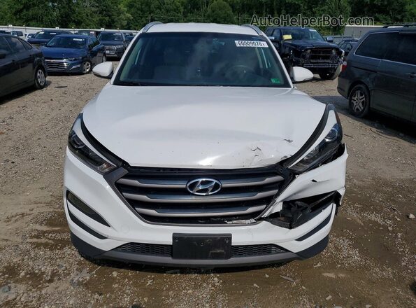 KM8J3CA28GU073631 2016 HYUNDAI TUCSON White Widok z przodu