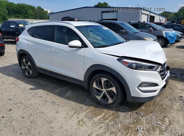 KM8J3CA28GU073631 2016 HYUNDAI TUCSON White Przód prawy