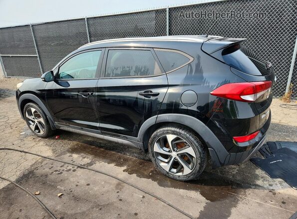 KM8J3CA28GU236262 2016 HYUNDAI TUCSON Black Rear left