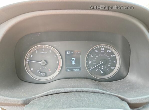 KM8J3CA28GU236262 2016 HYUNDAI TUCSON Black Instrument cluster view
