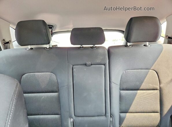 KM8J3CA28GU236262 2016 HYUNDAI TUCSON Black Rear seats view