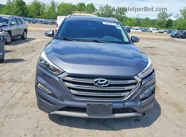 KM8J3CA28HU393517 2017 HYUNDAI TUCSON Gray Դիմացի տեսք