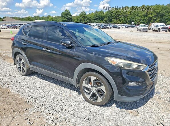 KM8J3CA29GU049290 2016 HYUNDAI TUCSON Black წინა მარჯვენა