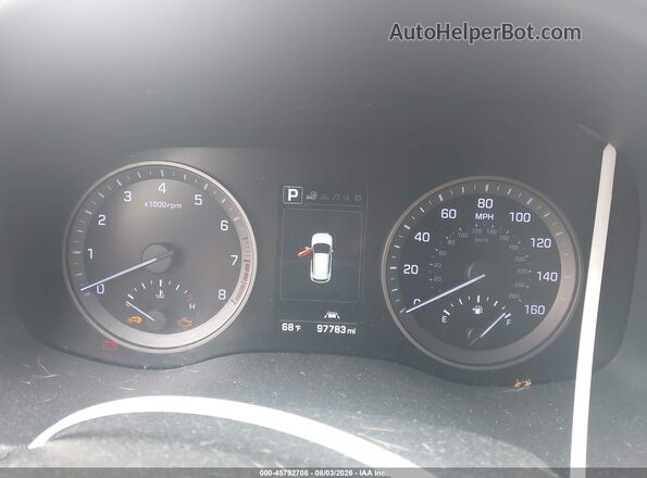 KM8J3CA29GU120696 2016 HYUNDAI TUCSON Maroon Vista de los asientos traseros