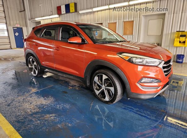 KM8J3CA29GU202136 2016 HYUNDAI TUCSON Red 
